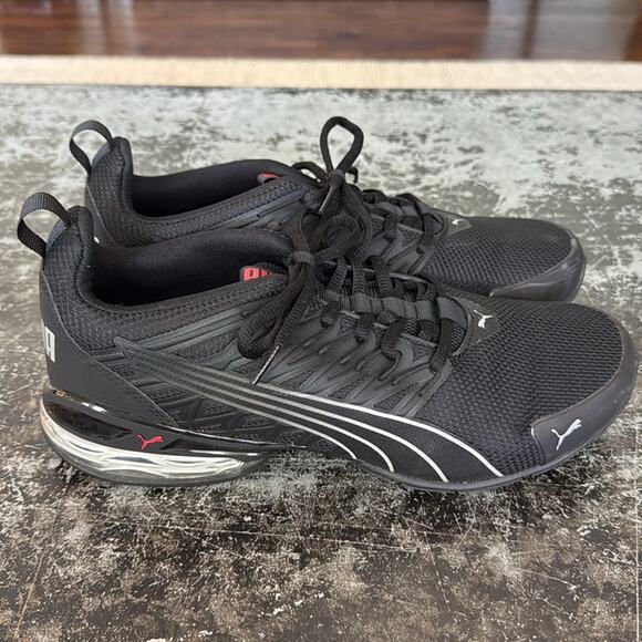 Puma Black Voltaic Casual Athletic Sneakers Size 10.5 main image 4